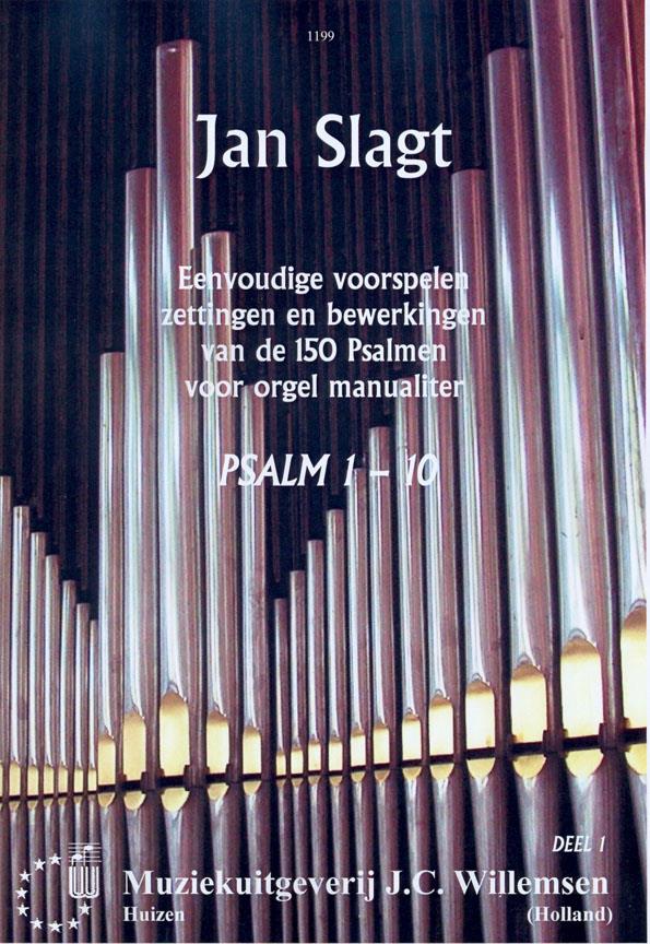 Psalmen Voor Orgel Manualiter Deel Psalm Bladmuziek Psalmbewerkingen Simple